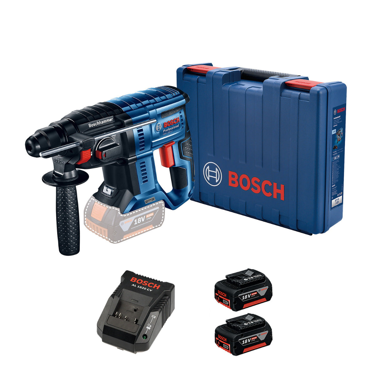 Martillo Bosch GBH 180-LI 18V - Herramienta Profesional Inalámbrica