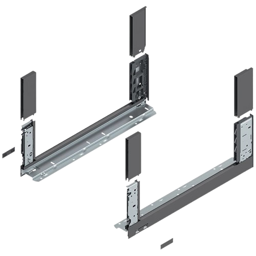 Cajón LEGRABOX free Gris Orión Mate, Altura C (177mm)