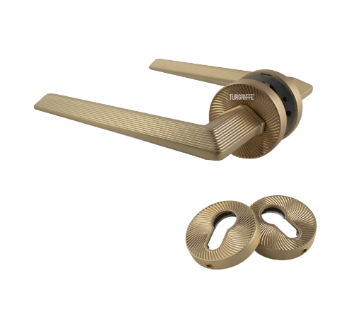 Manija Turgriffe Latón Mate 1245LM para Puertas Elegantes