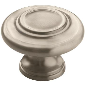 Pomo Inspirations 1 3/4" Satin Nickel - Elegante y Duradero