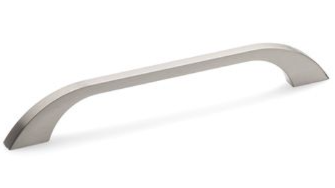 Tirador Cromo Mate 160mm - Diseño Elegante para Muebles