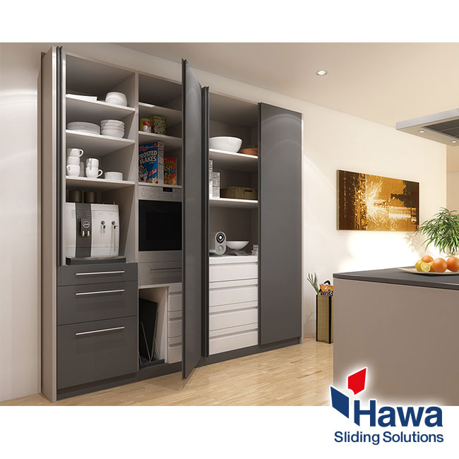 Hawa Concepta 30: Sistema Pivotante para Puertas de Madera
