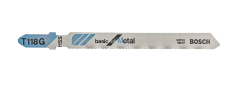 Segueta T118G Basic Metal 0.5-1.5mm - Corte Preciso