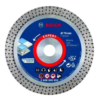 Disco Diamantado 76mm Cerámico Profesional