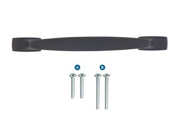 Jaladera Highridge 128mm Doble - Elegante y Duradera