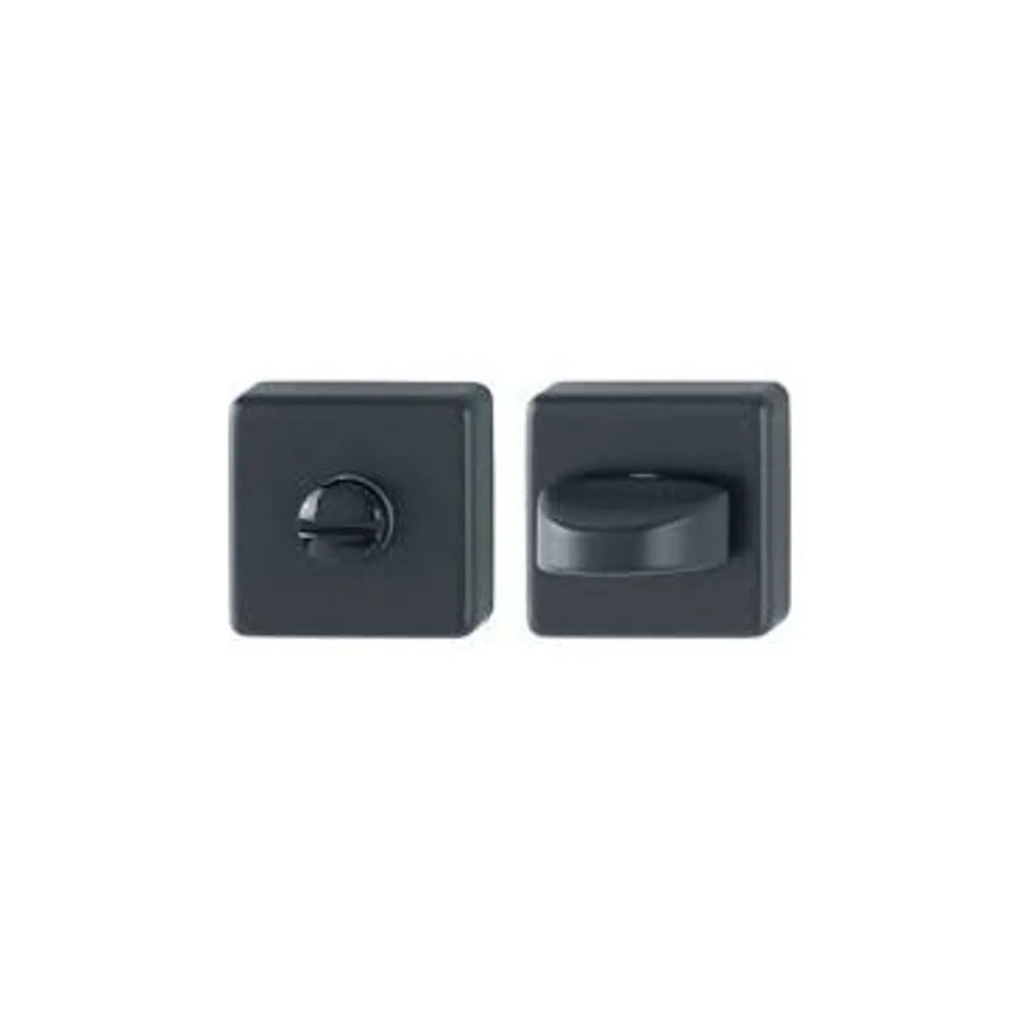 Kit WC Cuadrado Negro Mate 843KS - Estilo Moderno