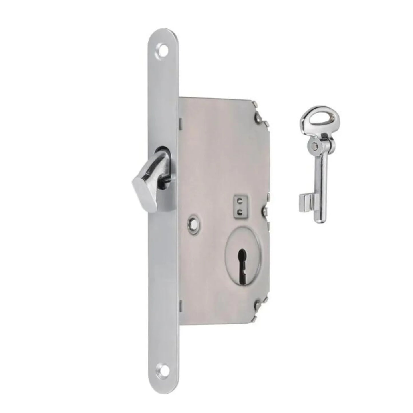 Cerradura F41 Cromo Satinado - Seguridad y Estilo