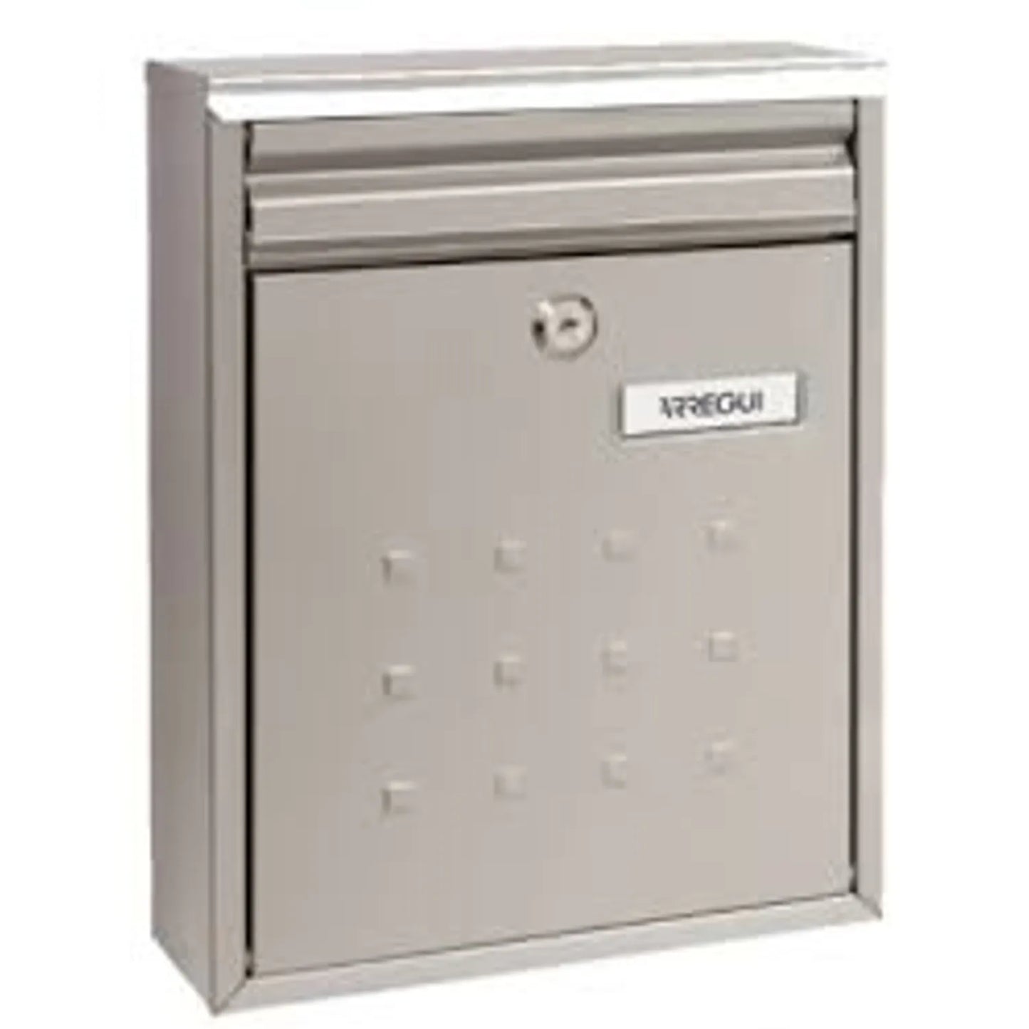 Buzón Dime Inox Arregui V1327 – Moderno y Durable