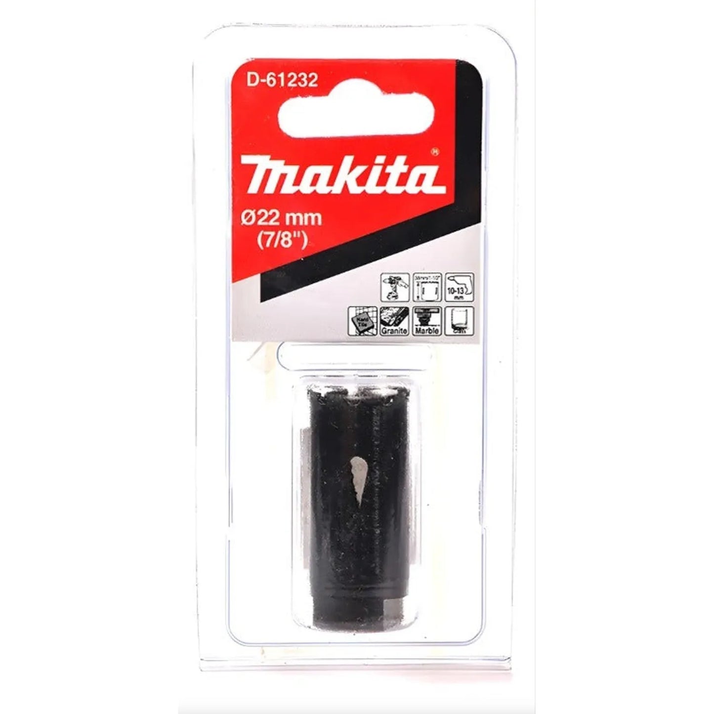Broca Sierra Diamante para Granito 7/8" - Corte Profesional