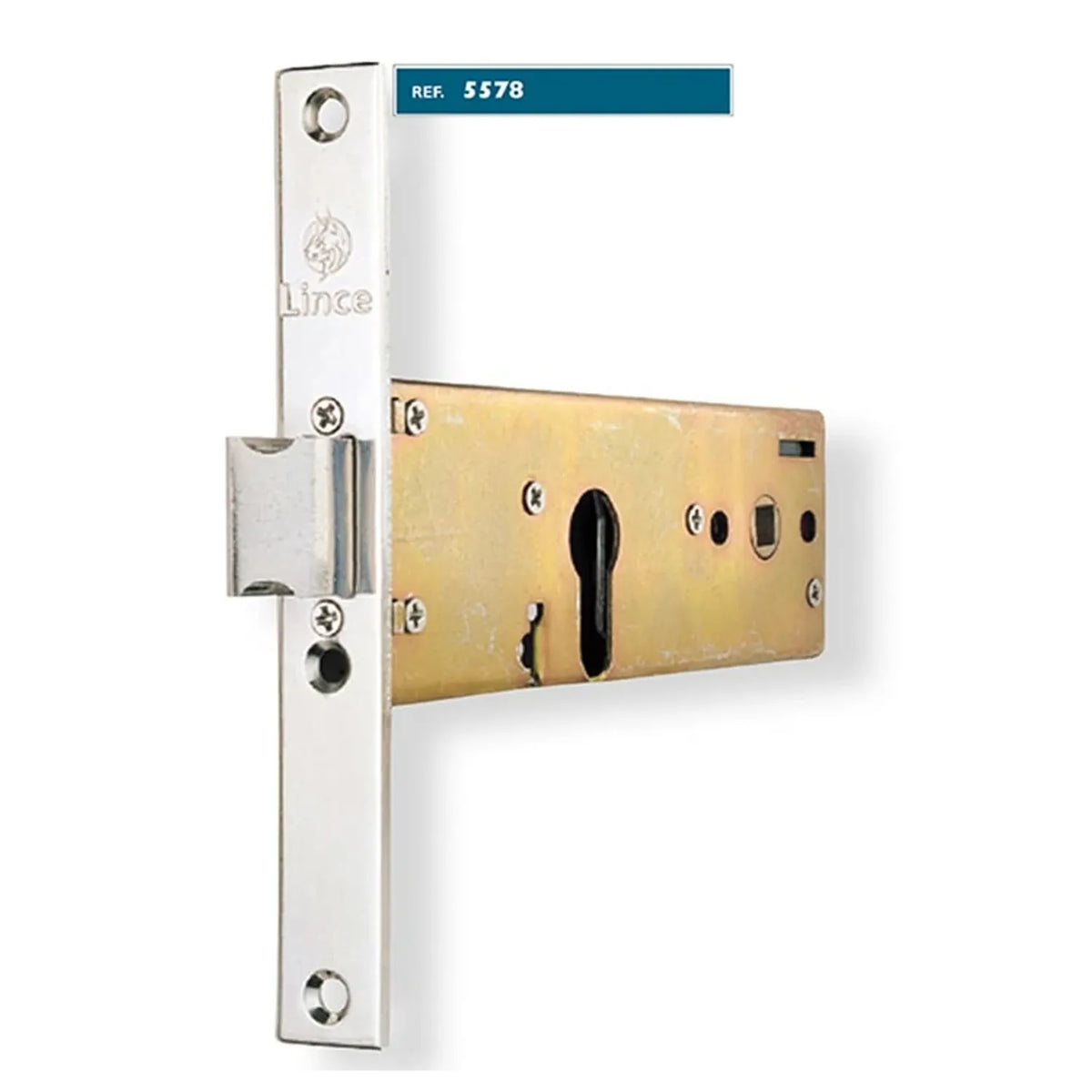 Cerradura Horizontal Lince con Cilindro - Seguridad Garantizada