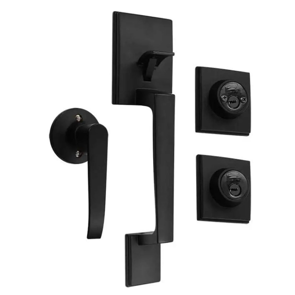 Herraje Negro Mate MX6637 - Llaveros Phillips de Calidad