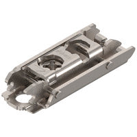 CLIP Base, recto, 0 mm, Acero, Tornillos, AA: excéntrica