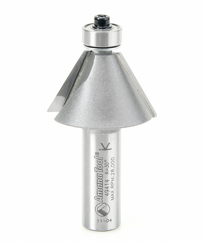 Broca Carburo Chaflan 1-3/8" 30º - Corte Preciso