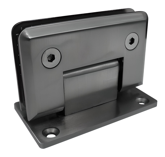 Bisagra para Cristal HLD-5006 SS Negro - Alta Resistencia