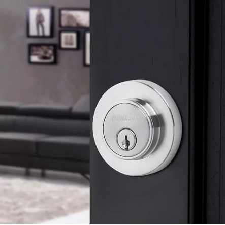 Cerrojo Kwikset Taipei: Seguridad y Estilo en Acabado Níquel