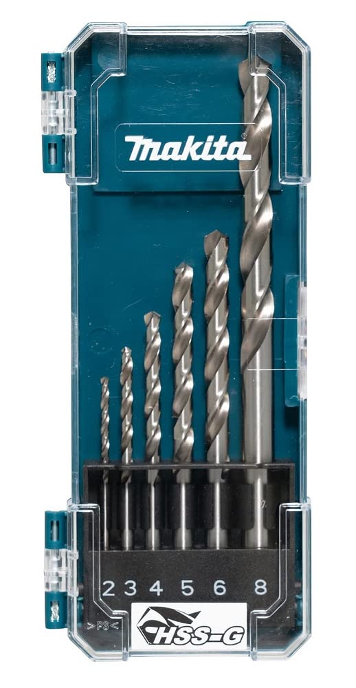Juego de 6 Brocas para Metal 2-8mm | Alta Durabilidad