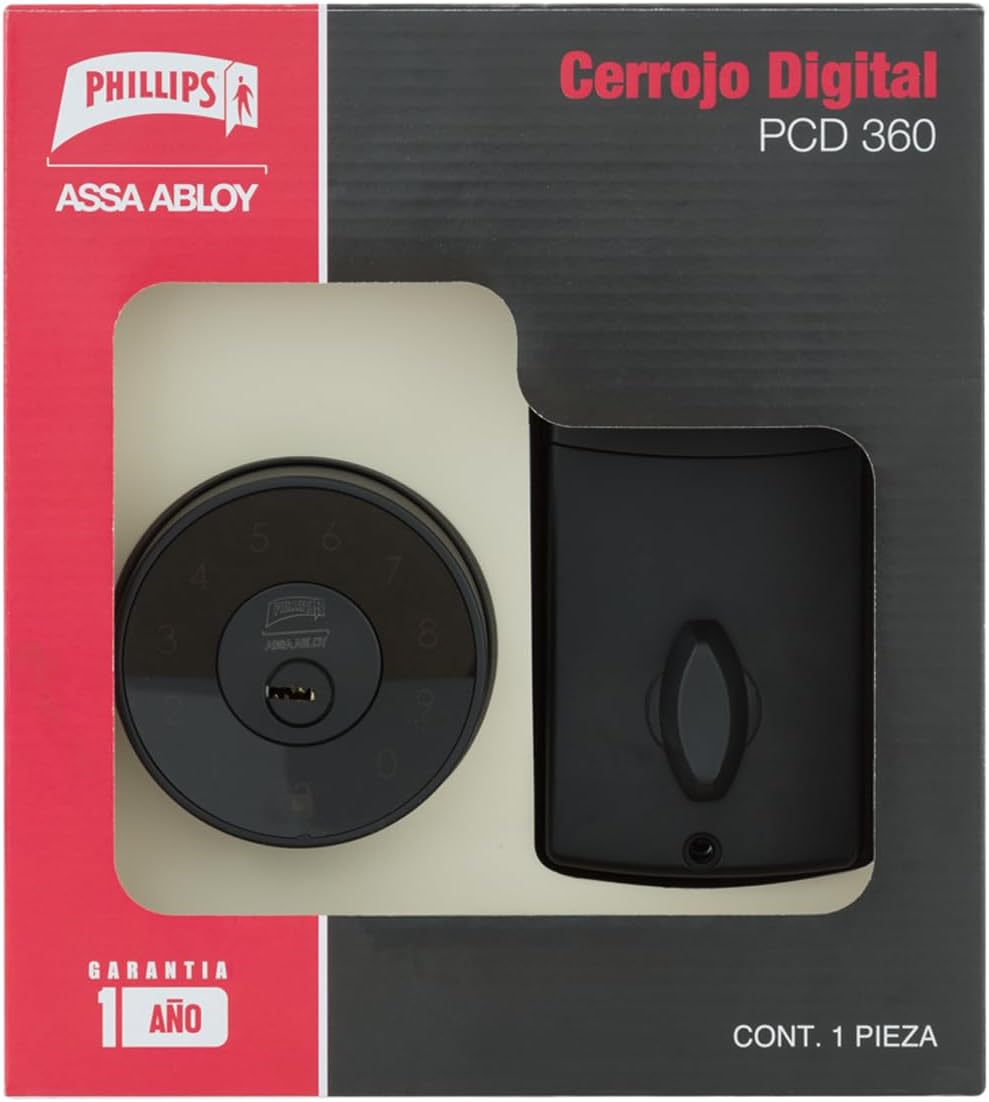 Cerradura Digital PCD-360 Phillips - Seguridad y Estilo