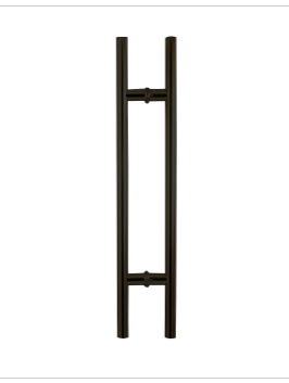 Jaladera INOX Negra HLD-633 - 38x825x1000mm - Alta Durabilidad