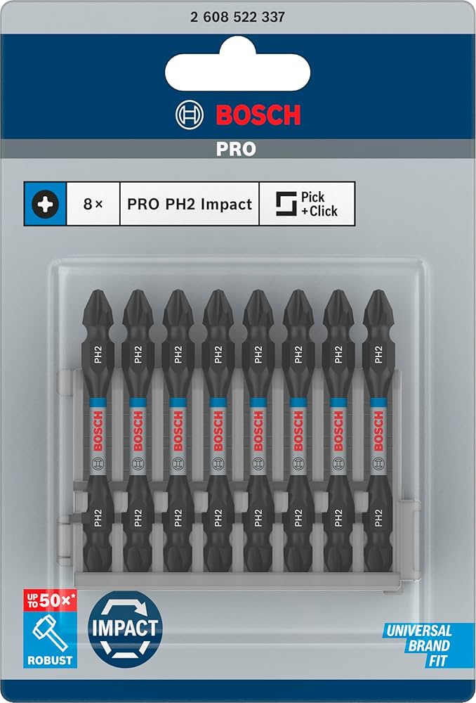 Destornillador PH2 65mm Impact Control - Alta Durabilidad