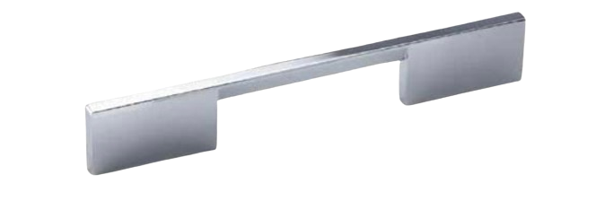Tirador Níquel Cepillado 192mm - Elegancia Moderna
