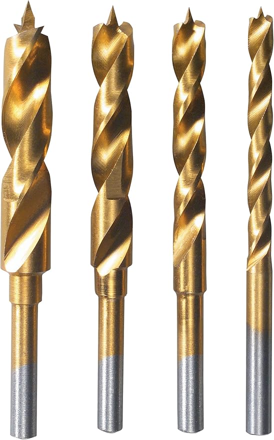 Juego de Brocas Dremel 631 - 4 Piezas con Punta de Centrado