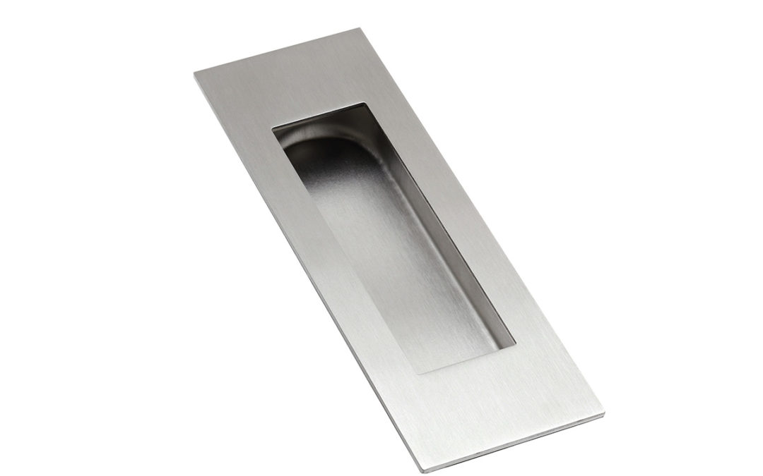 POM88610 CONCHA EMBUTIR INOX CUADRADA 120X40MM MHA