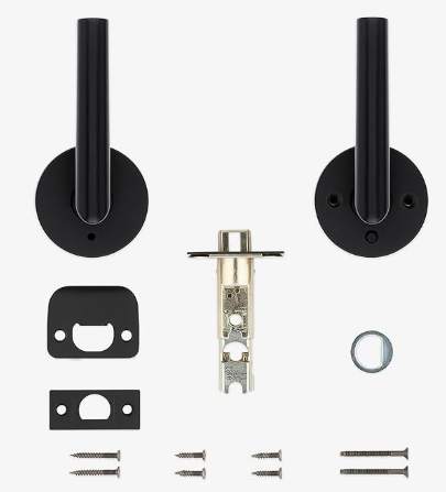 Cerraduras Kwikset Milan Baño Negro: Seguridad y Estilo