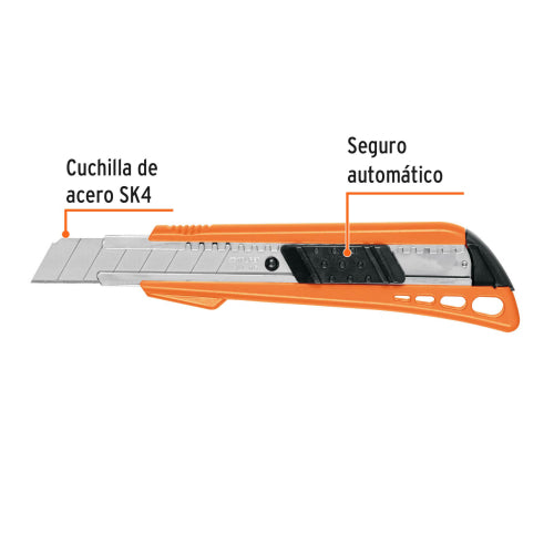Cutter Profesional con Alma Metálica CUT-6 | Durabilidad y Precisión