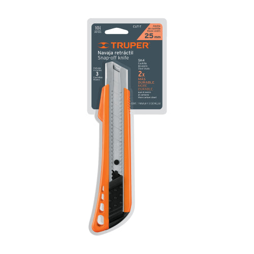 Cutter Profesional con Cambio Automático: 3 Navajas SK4