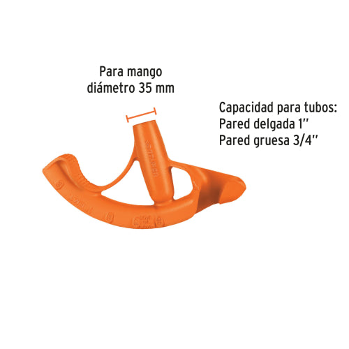 Doblador de Tubo Conduit 1' para Plomería y HVAC