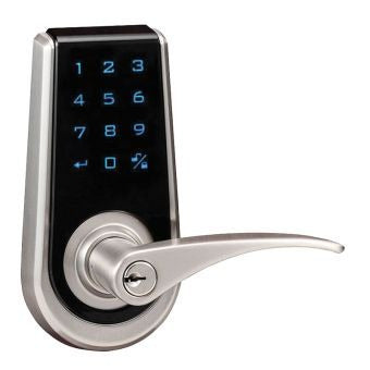 Cerradura Electrónica Niquel Satinado