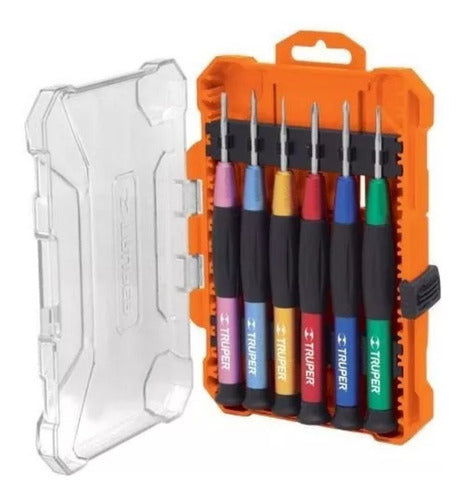 Juego Desarmador Joyero 6 Pz Truper 14202