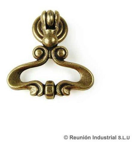 Tirador De Zamak Cuero Viejo 1097.32