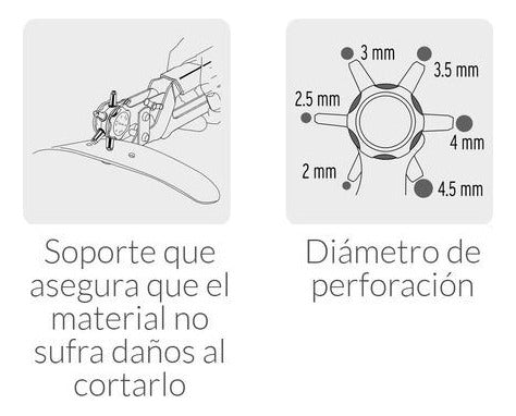 Pinza Sacabocados