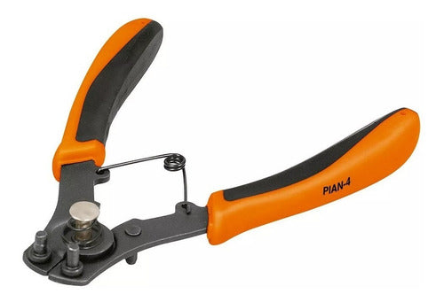 Pinza Anillos Retencion 4 Cabezas Cambiables Truper 17355