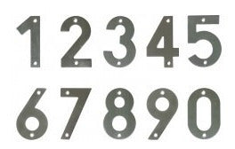 Número 315-a En Acero Inoxidable 4