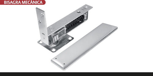 Bisagra De Piso Mod. 1500 Cromo
