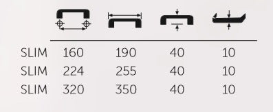 7021.320.18 Asa 320 Slim Negro Mate