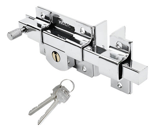 Cerradura De Sobreponer Fanal 132 Barra Libre Izquierda