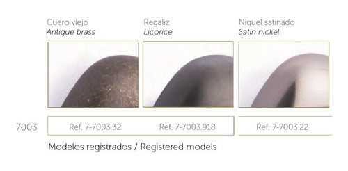 7003.22 Asa Zamak 32 Niquel Satinado