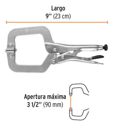 Pinza C De Presion 9 Ppc-9r
