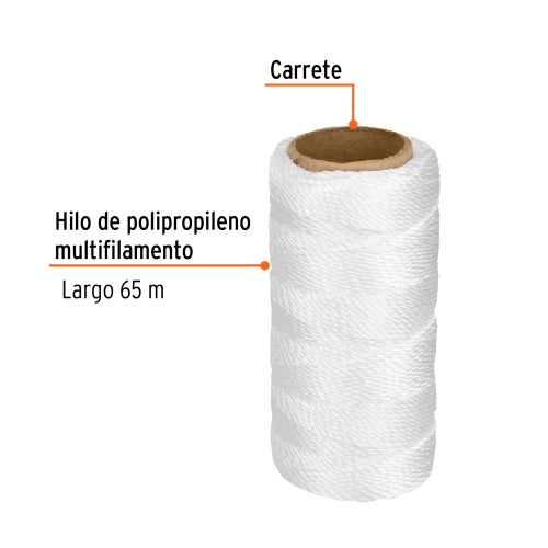 Cabos de Polipropileno de Alta Resistencia - HIL-65