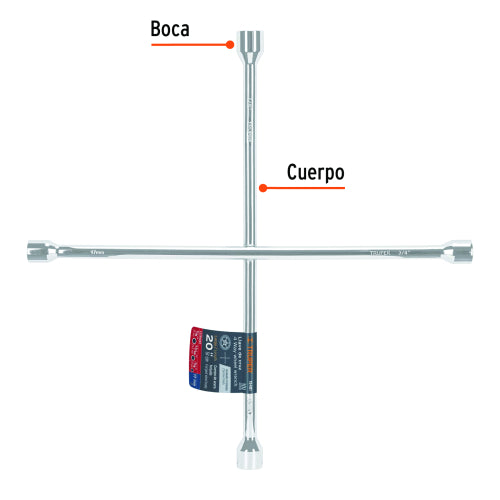 Llave de cruz 20"