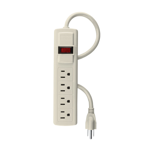 Multicontacto 4 Entradas Voltech - Calidad y Seguridad