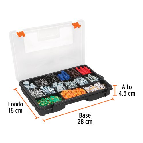 Organizador Polipropileno 15 Divisiones - 11” Compacto