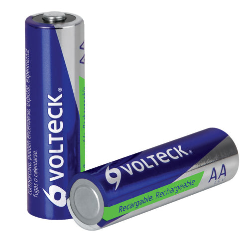 Pilas Recargables AA Ni-MH, 500 mAh - Ecológicas y Duraderas
