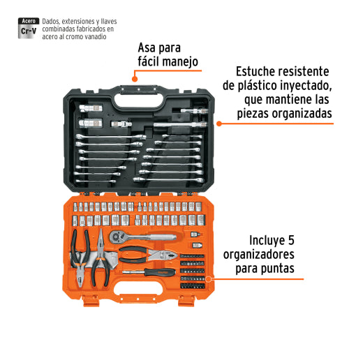 Set de 124 dados premium para juegos - 3/8'