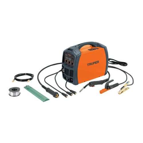Soldadora 130 Amps para Microalambre y Electrodo - Alta Potencia