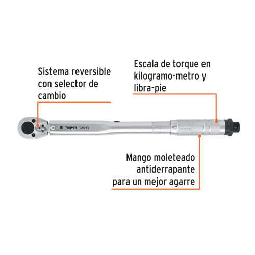 Torquímetro Trueno: Precisión Dual para Dados