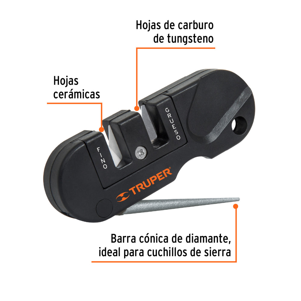 Afilador de Cuchillos Portátil - Compacto y Eficaz